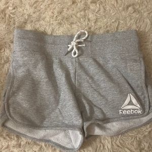 Gray Reebok shorts